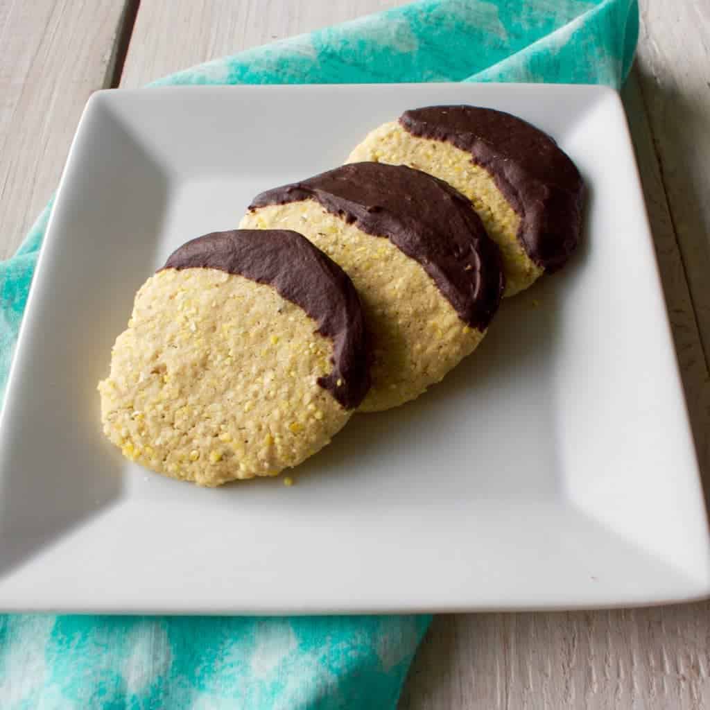 Crunchy Cornmeal Cookies Http://Www.homemadefoodjunkie.com