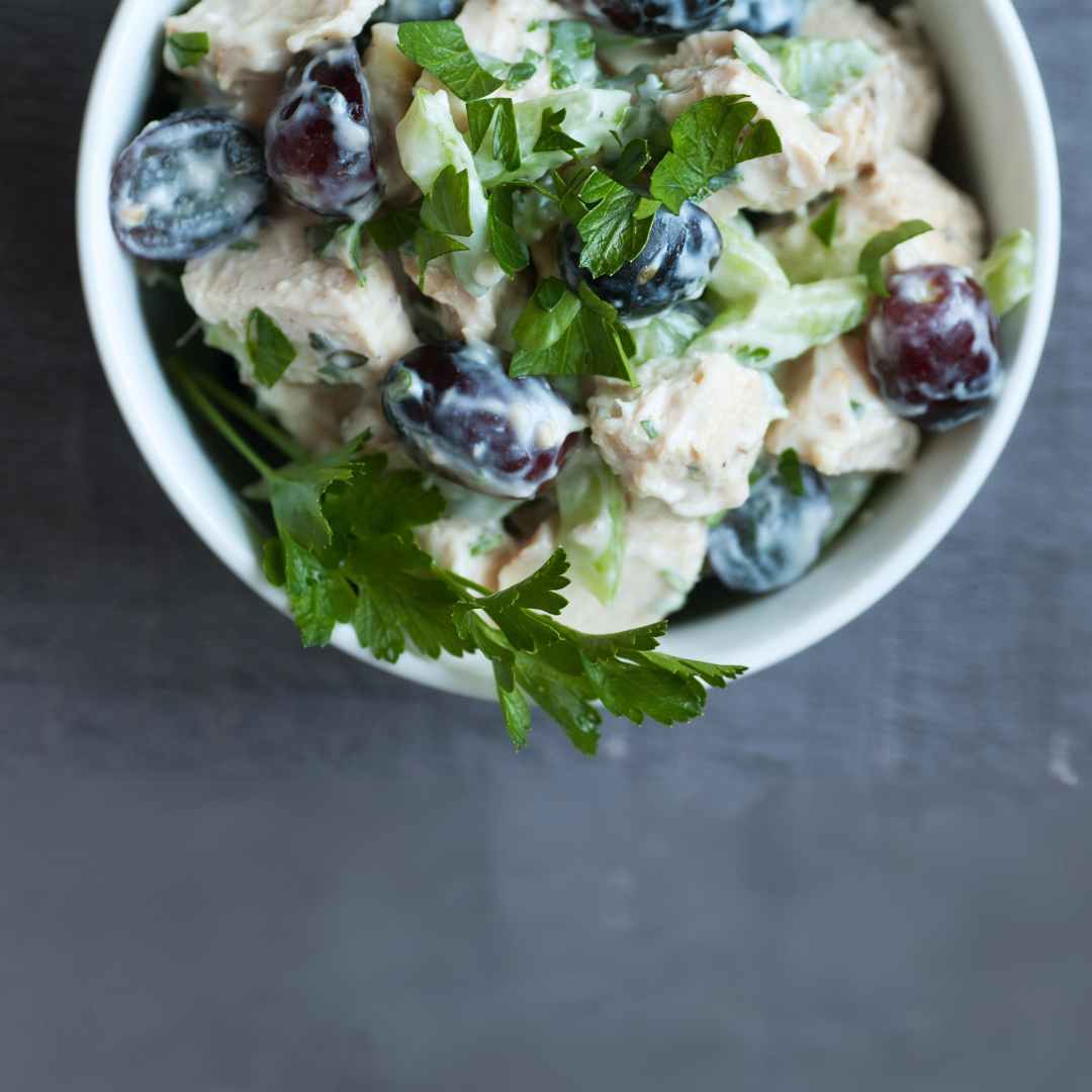 Delicious Potato Salad with Grapes