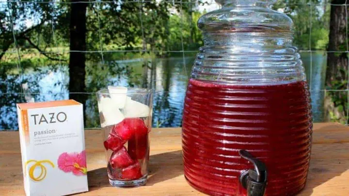 Passion Fruit Iced Tea 3 Passion Fruit Iced Tea