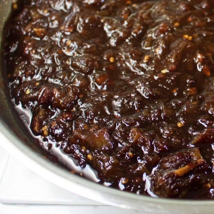 Gingery Rhubarb Sauce