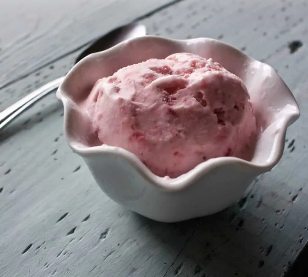 Fresh Strawberry Ice Cream Is Full Of Blended Strawberries Added Directly Into This Scrumptious Vanilla Ice Cream Recipe. Perfect Summer Refreshment! Http://Homemadefoodjunkie.com