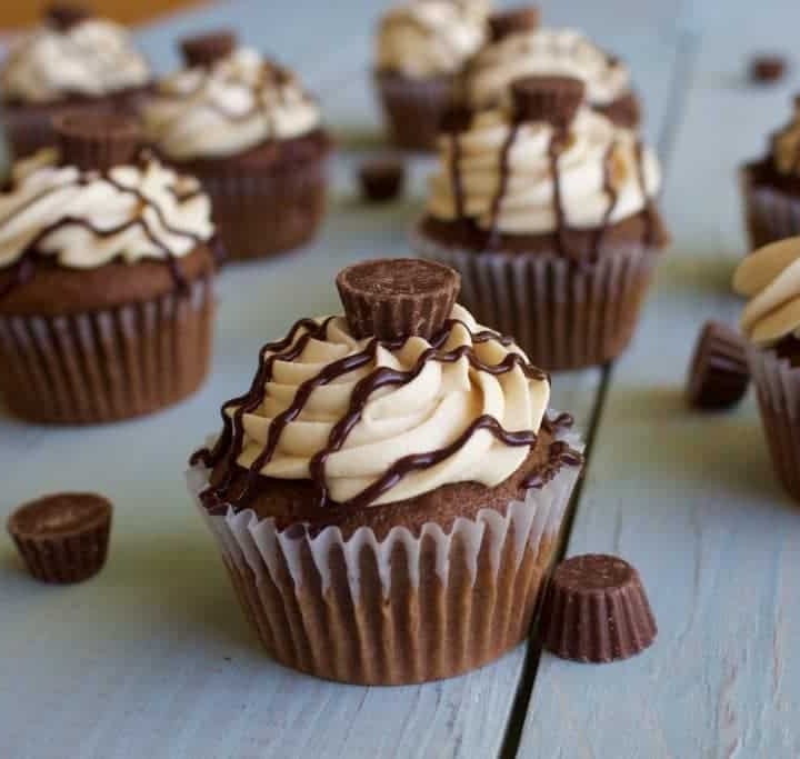 Reeses Peanut Butter Cupcakes