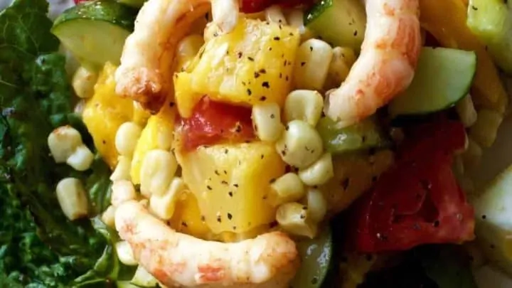 Grilled Shrimp Mango Salad