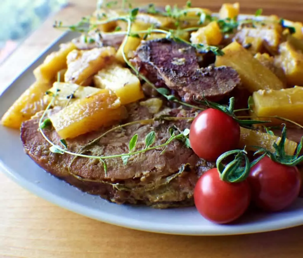 Pan-Fried Ham Steak - Healthy Recipes Blog