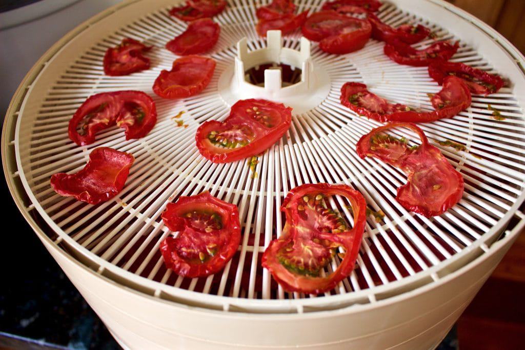 drying tomatoes Homemade Food Junkie