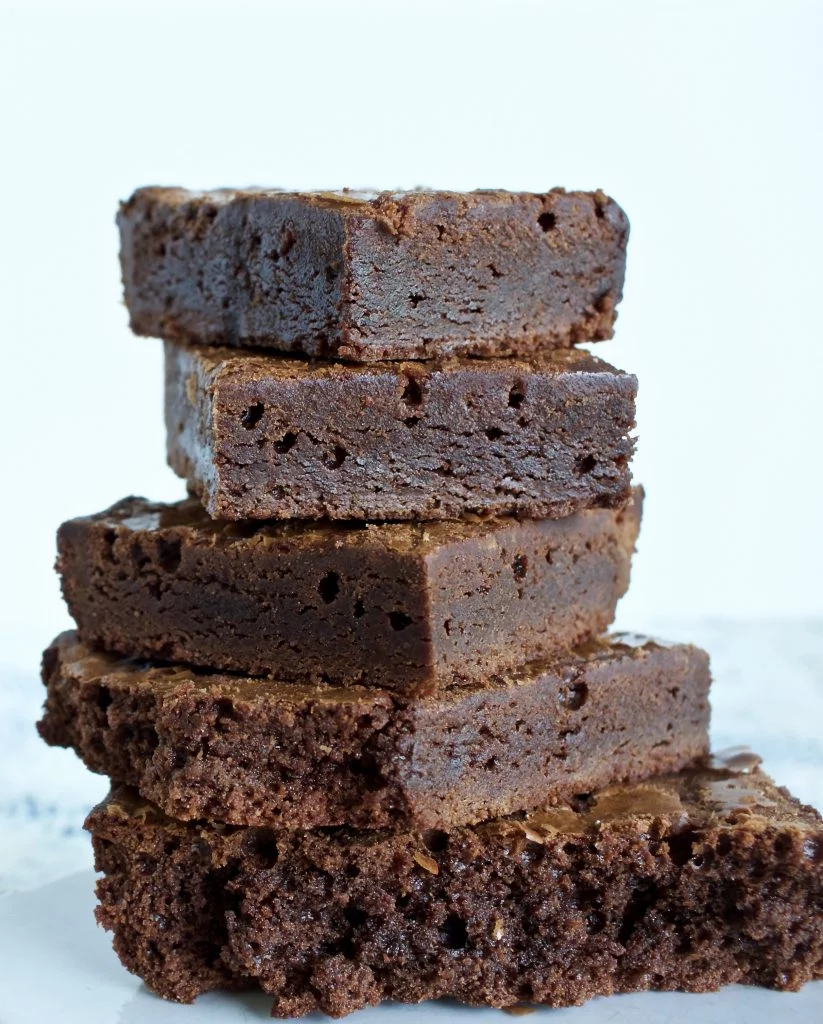 The Best Chewy Chocolate Brownies 1 Luscious Scratch Brownies