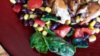 Grilled Chicken Corn Black Bean Salad