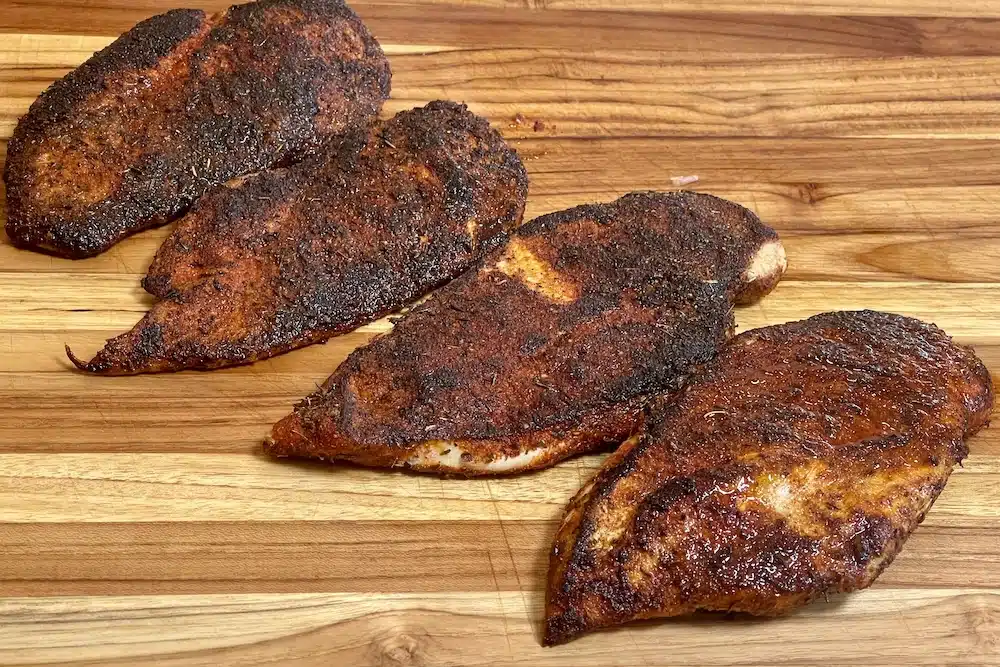 Blackened Chicken Salad with Corn and Black Beans 11 blackened chicken 1