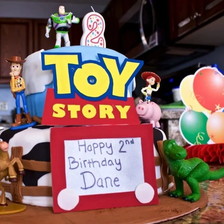 Toy Story fondant Cake Tutorial