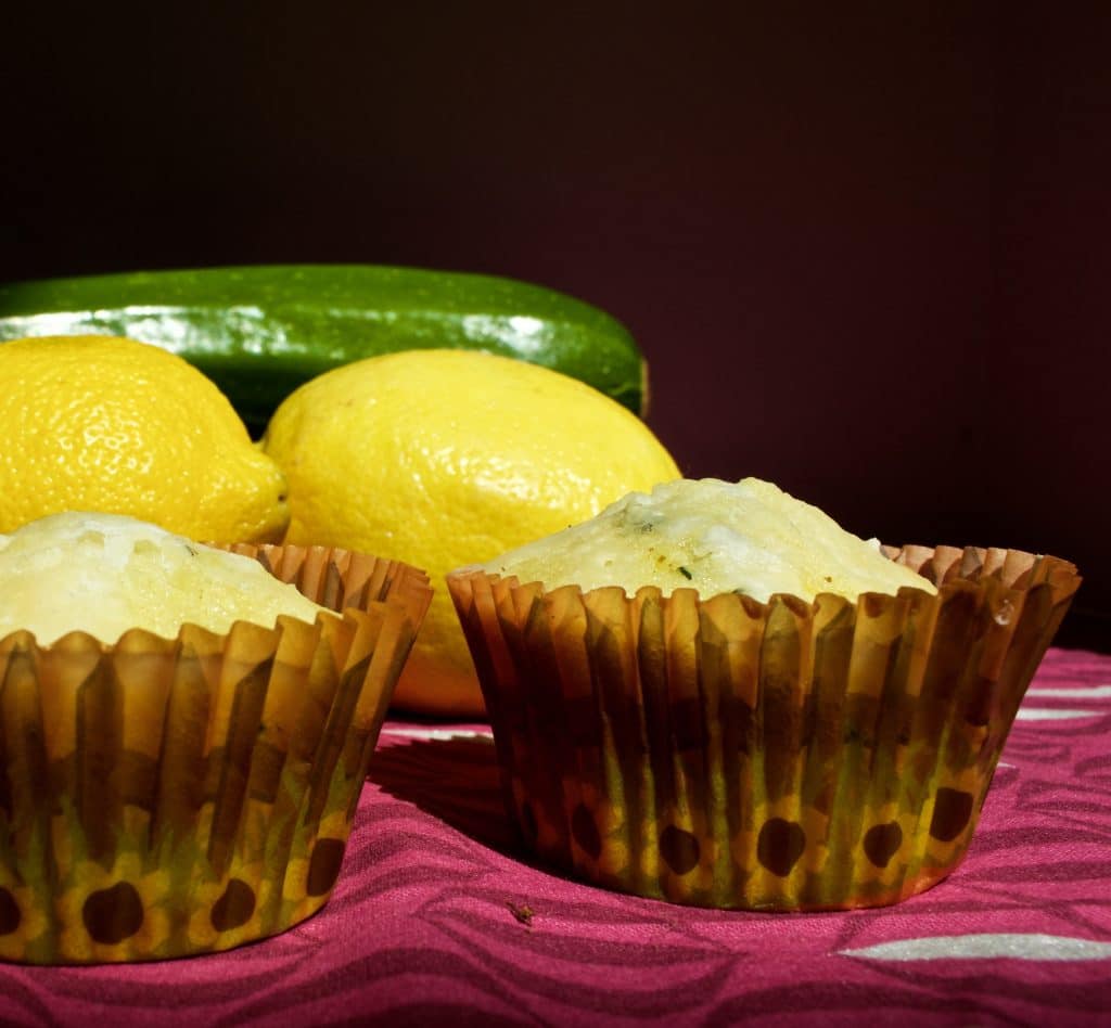 Zucchini Lemon Muffins