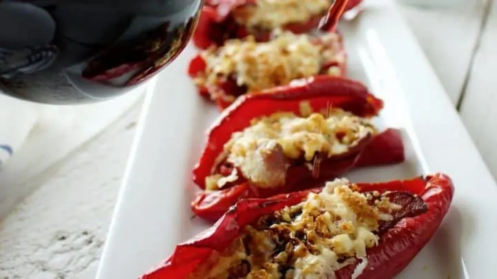 Roasted Peppers Parmesan Recipe 1 Roasted Peppers Parmesan