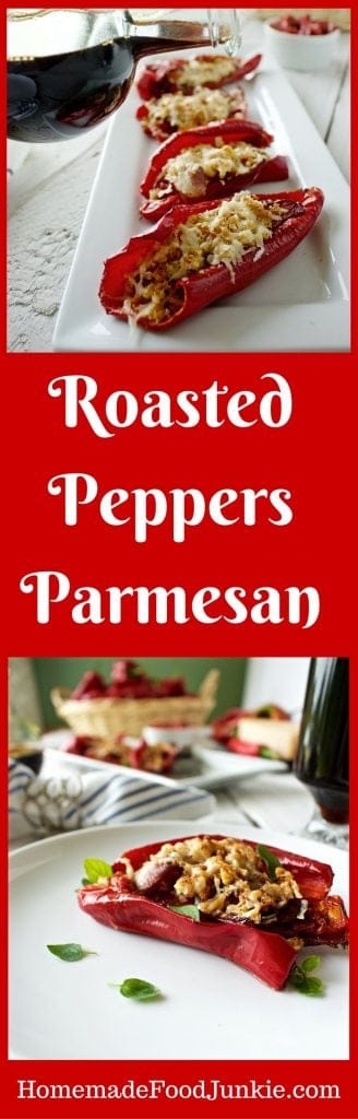 Roasted Peppers Parmesan