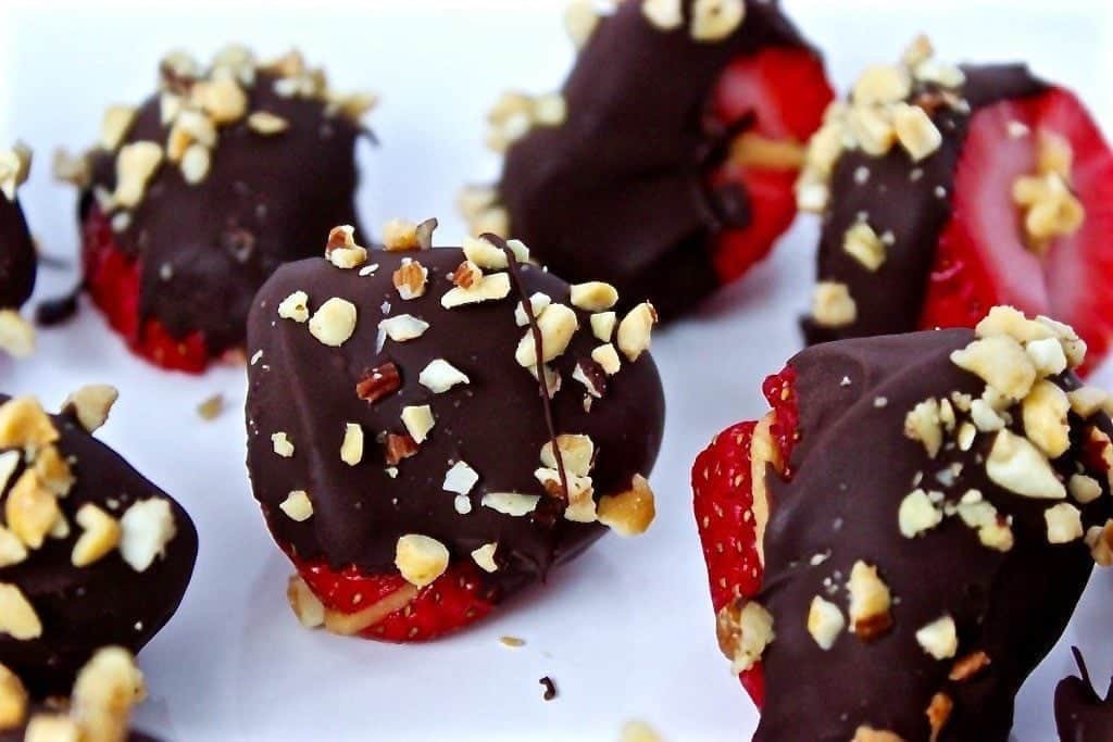 Chocolate Fruit Bites By Homemadefoodjunkie.com Chocolate Fruit Bites
