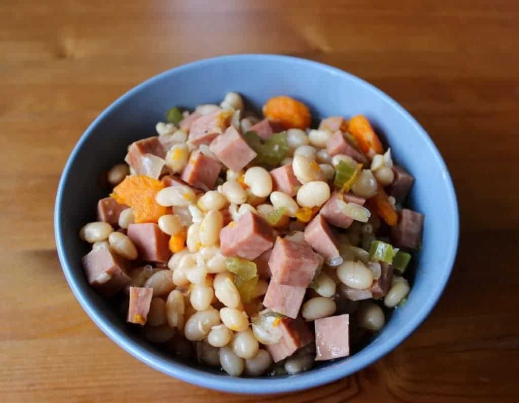 Weiße Bohnen-Schinken-Suppe