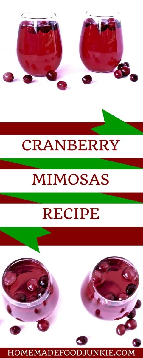 Cranberry Mimosas