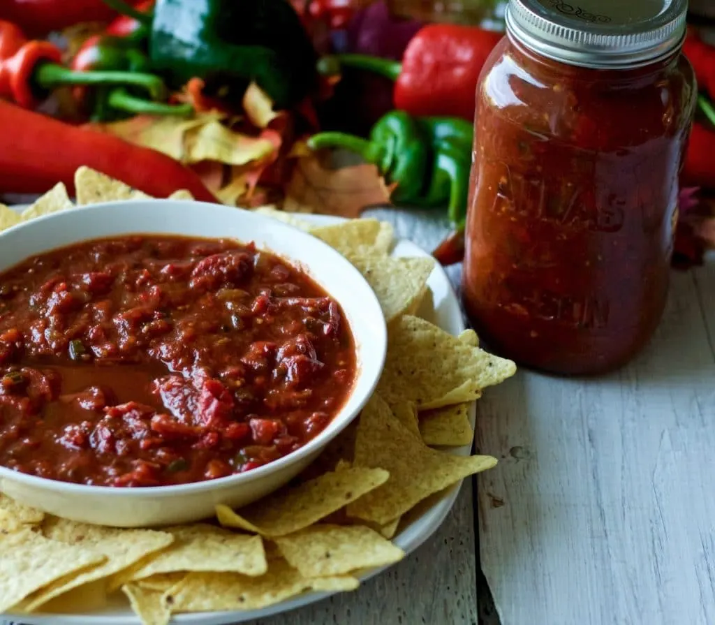 Homemade Salsa From The Back Of The Envelope By Homemadefoodjunkie.com