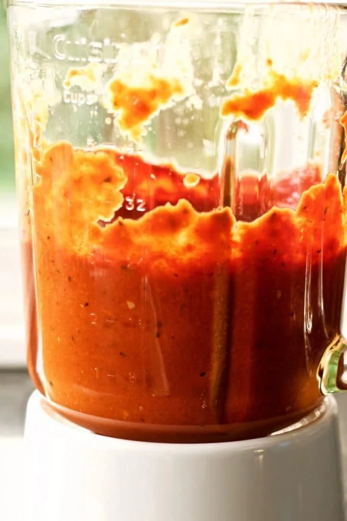 Roasted Slow Cooker Tomato Sauce
