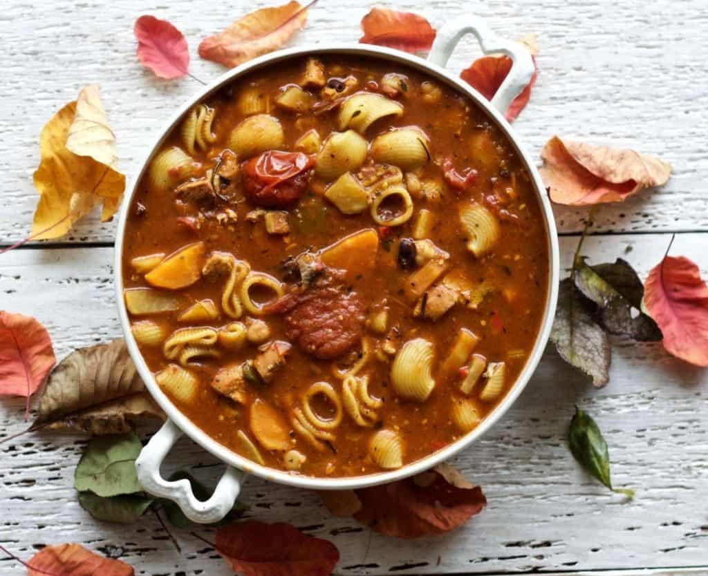 Chicken Noodle Minestrone