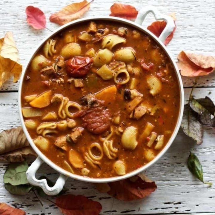 Chicken Noodle Minestrone