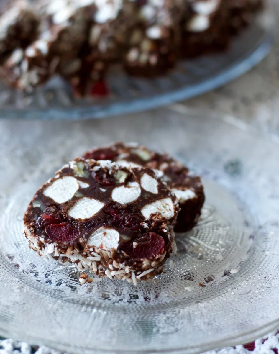 Holiday Chocolate Roll Cookies