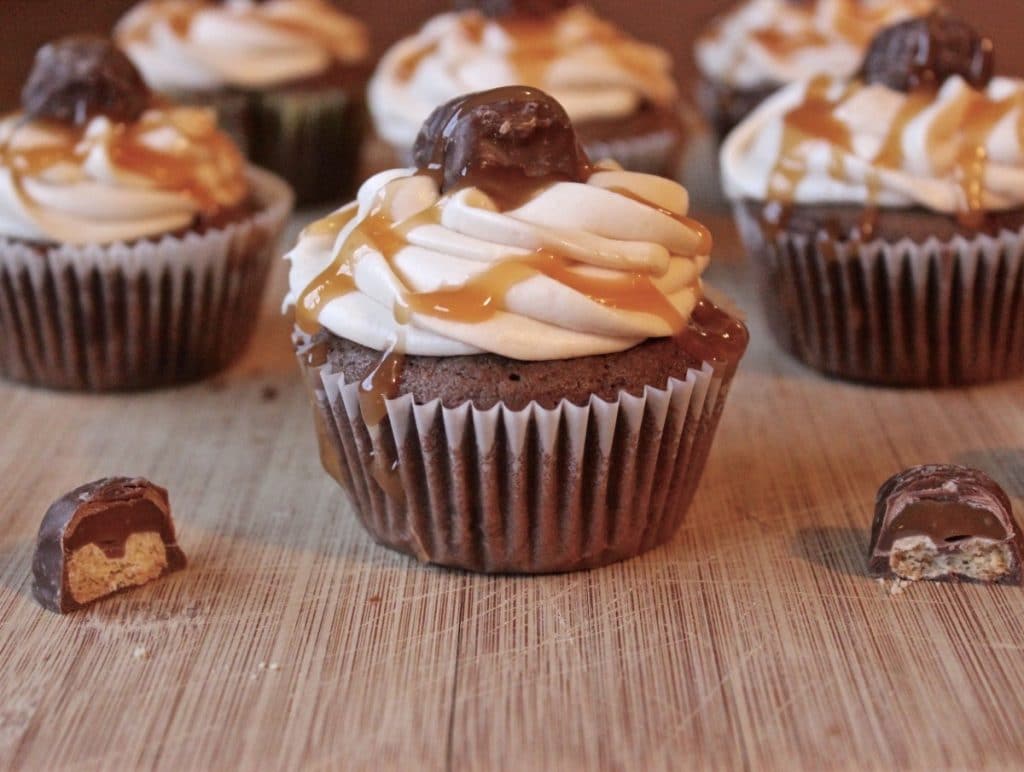 Twix Cupcakes