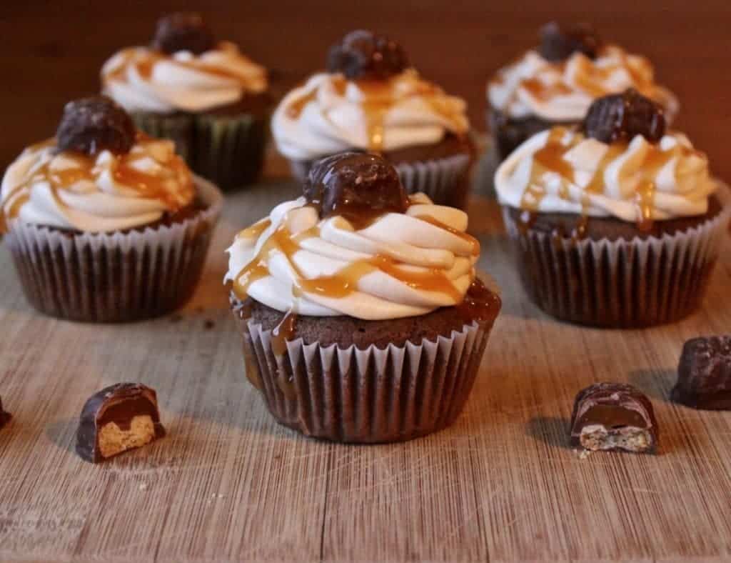 Twix Cupcakes