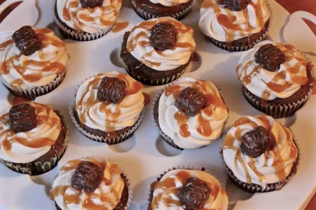 Twix Cupcakes Recipe