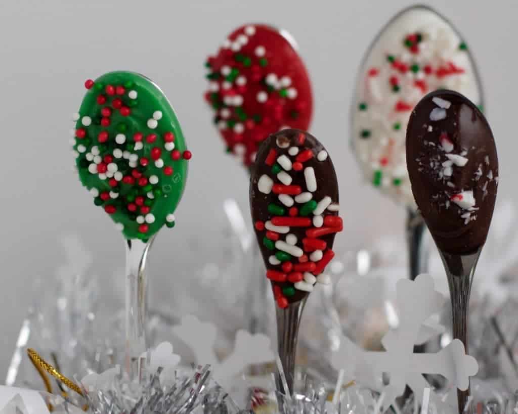 Candy Covered Spoons