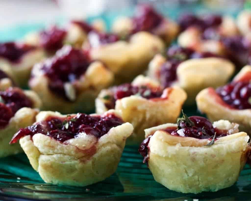 Cranberry Raspberry Brie Bites Are A Quick, Easy Appetizer, Full Of Flavor And Pretty Healthy!