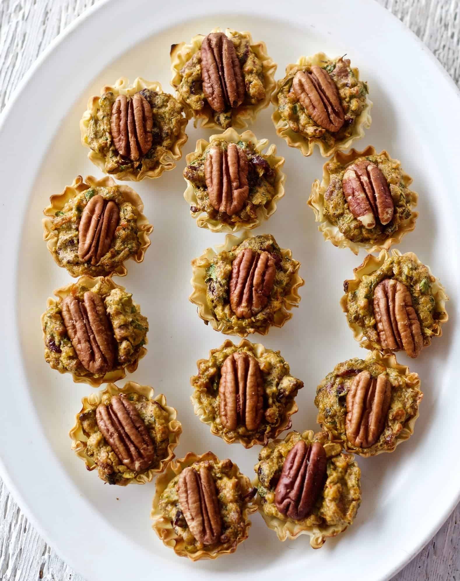 Finger Food Appetizers for Parties, Holidays, and Game Day 5 Chorizo Spinach Phyllo Cup Appetizers