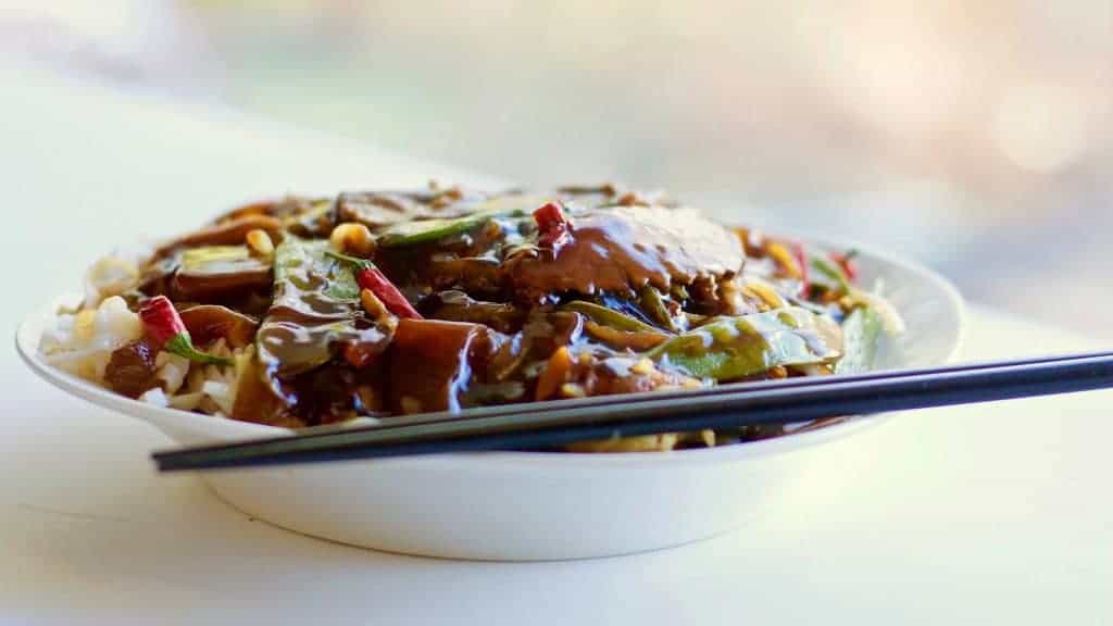 Sesame Beef Thai Noodle Dinner