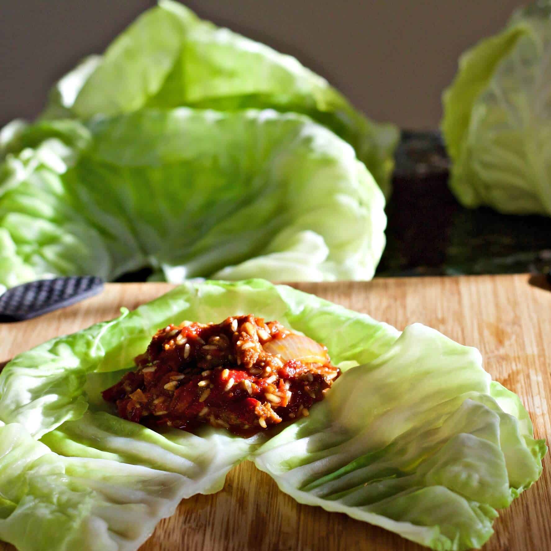 Chorizo Stuffed Cabbage Roll Recipe Homemade Food Junkie