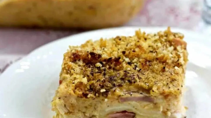 Chicken Cordon Bleu Casserole