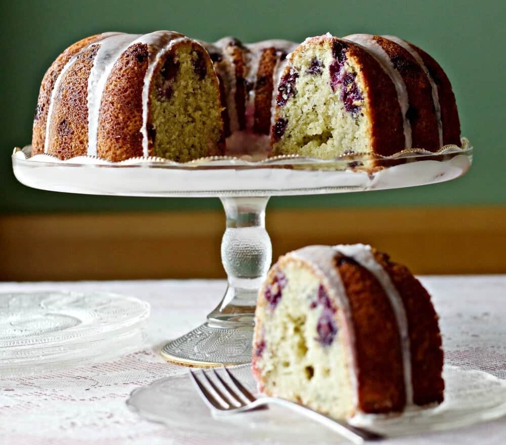 Candied Pecans Fried Peach Dessert 23 Blueberry Lemon Chia Seed Bundt Cake Http://Homemadefoodjunkie.com