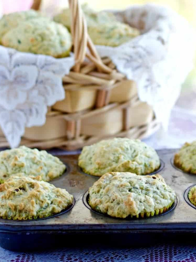 Bacon Cheddar Zucchini Muffins Homemade Food Junkie