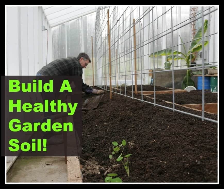 Build A Healthy Garden Soil