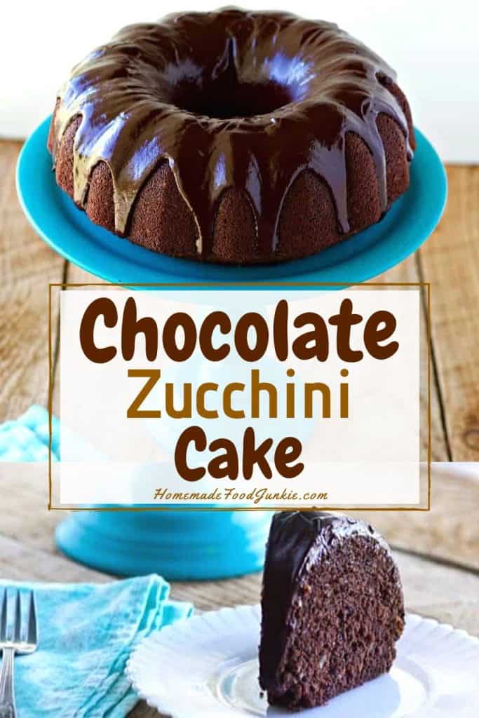 Chocolate Zuccini Cake-Pin Image