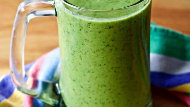 Spring Green Smoothie Breakfast Drink 6 Spring Green Smoothie