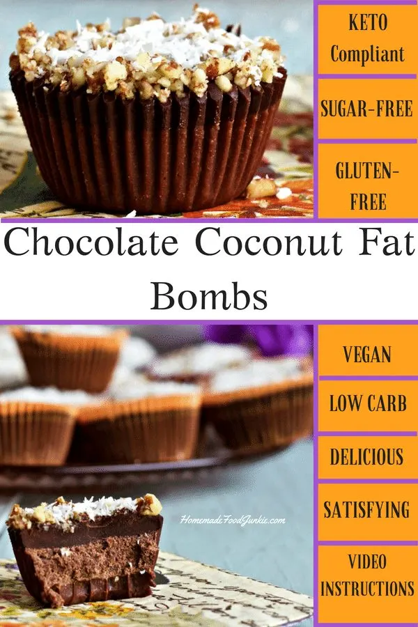 Chocolate Coconut Fat Bombs 1