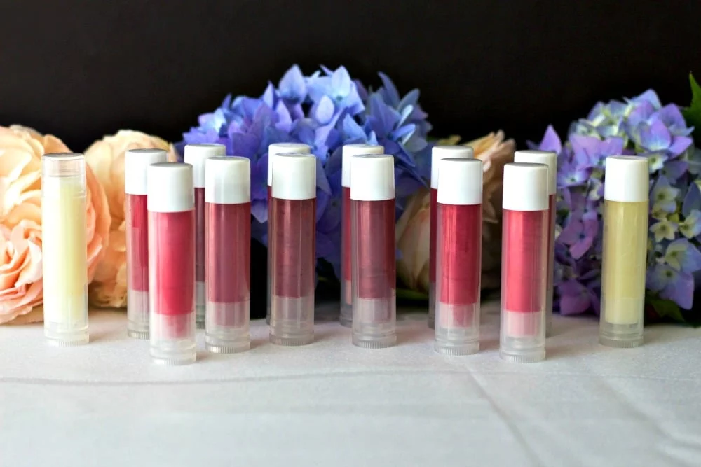 Homemade Natural Shimmering Lip Balm