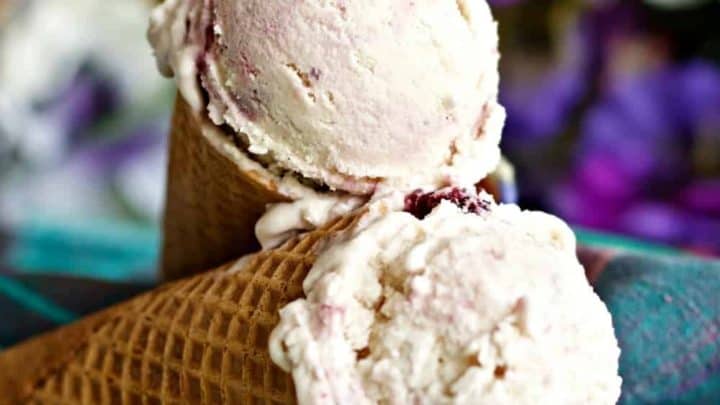 Berry Buttermilk Ice Cream