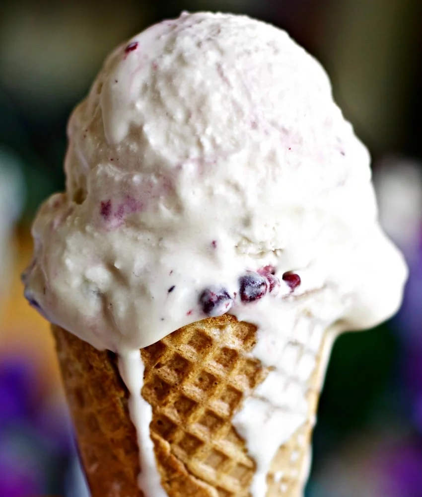 Berry Buttermilk Ice Cream