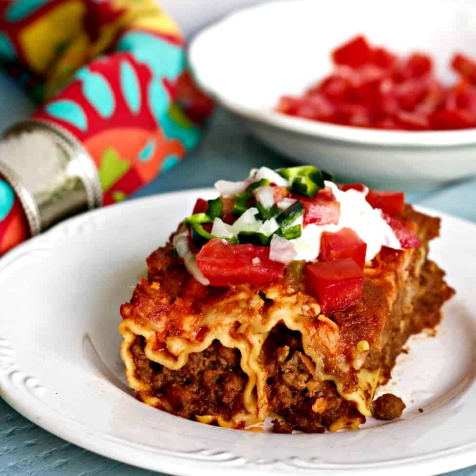 Mexican Manicotti Casserole