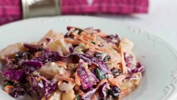 Red Cabbage Carrot Salad 2 Red Cabbage Carrot Salad