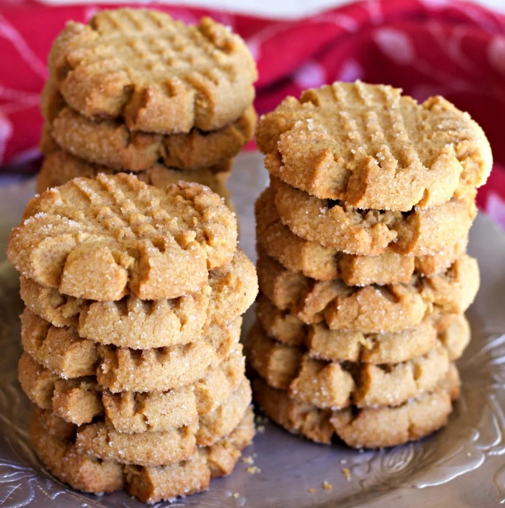 Coconut Oil Peanut Butter Cookies