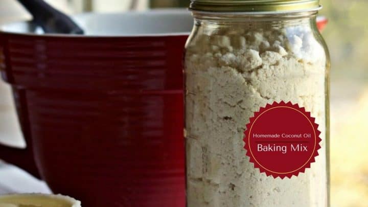 Homemade Coconut Oil Baking Mix