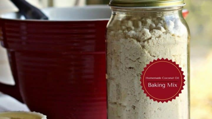 Homemade Coconut Oil Baking Mix 6 Homemade Coconut Oil Baking Mix