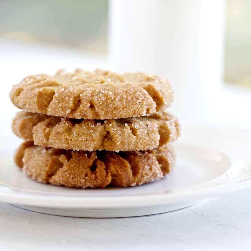 Easy Coconut Oil Peanut Butter Cookies Homemade Food Junkie