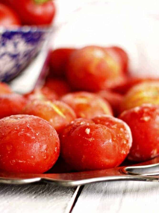 Freezing Tomatoes Whole Homemade Food Junkie Freezing tomatoes whole homemade food junkie