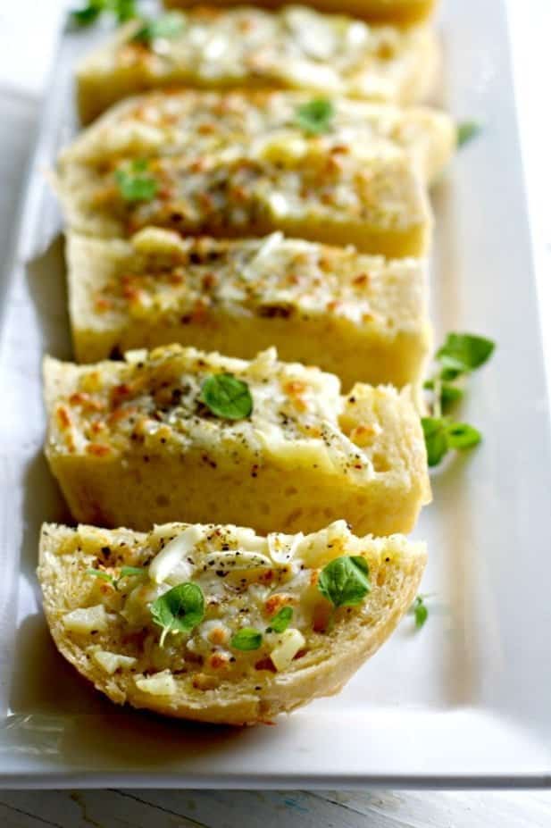 Easy Bruschetta Cheesy Garlic Bread